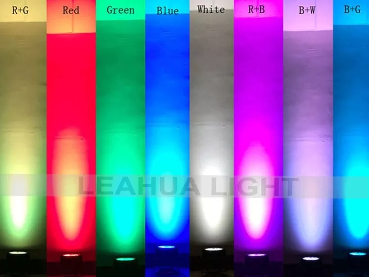 IP65 led par lumière rgbw étanche par lumière 18x10w